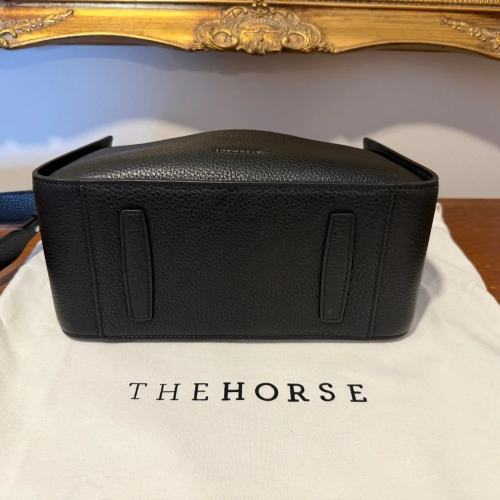 The Horse Clementine Bag in Black Pebbled Leather - Picture 4 of 16